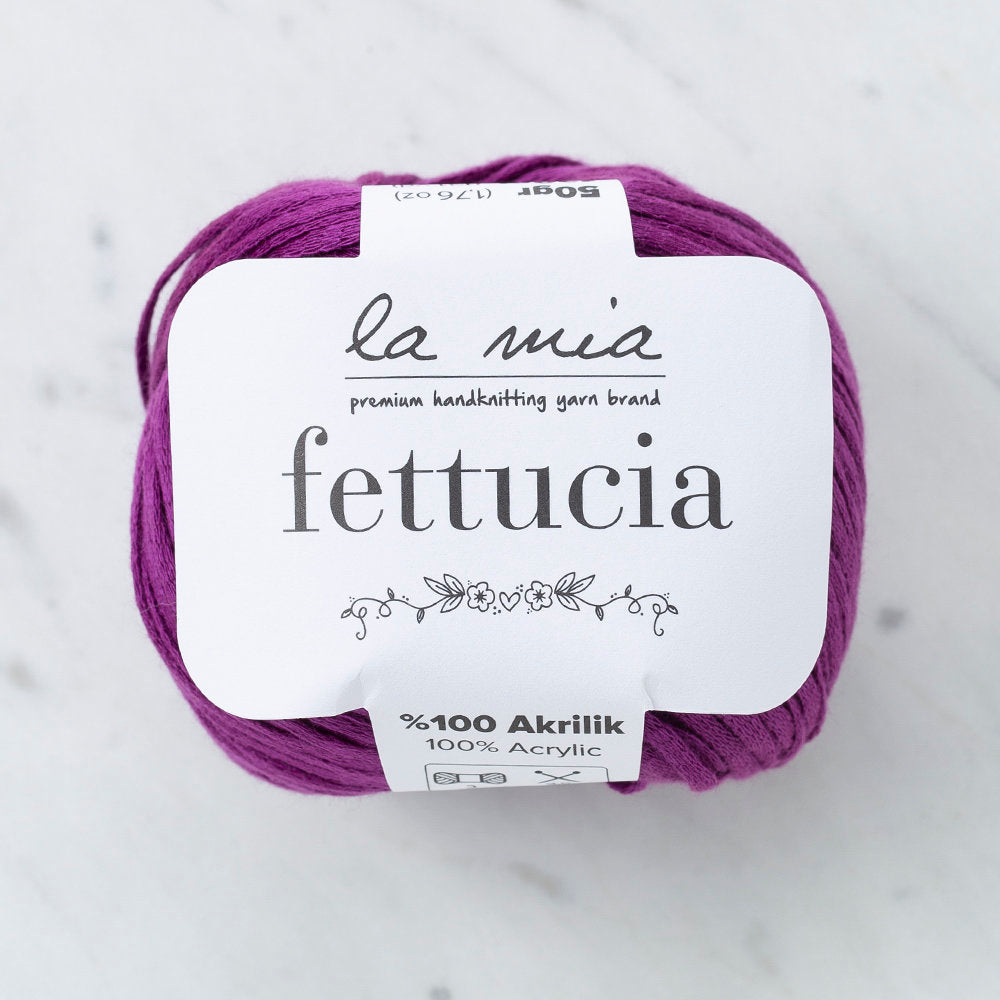La Mia Fettucia Mor El Örgü İpi - L019