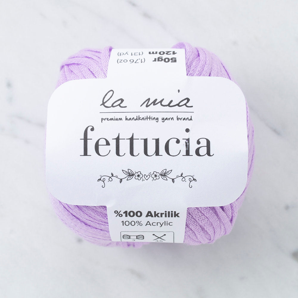 La Mia Fettucia Lila El Örgü İpi - L067