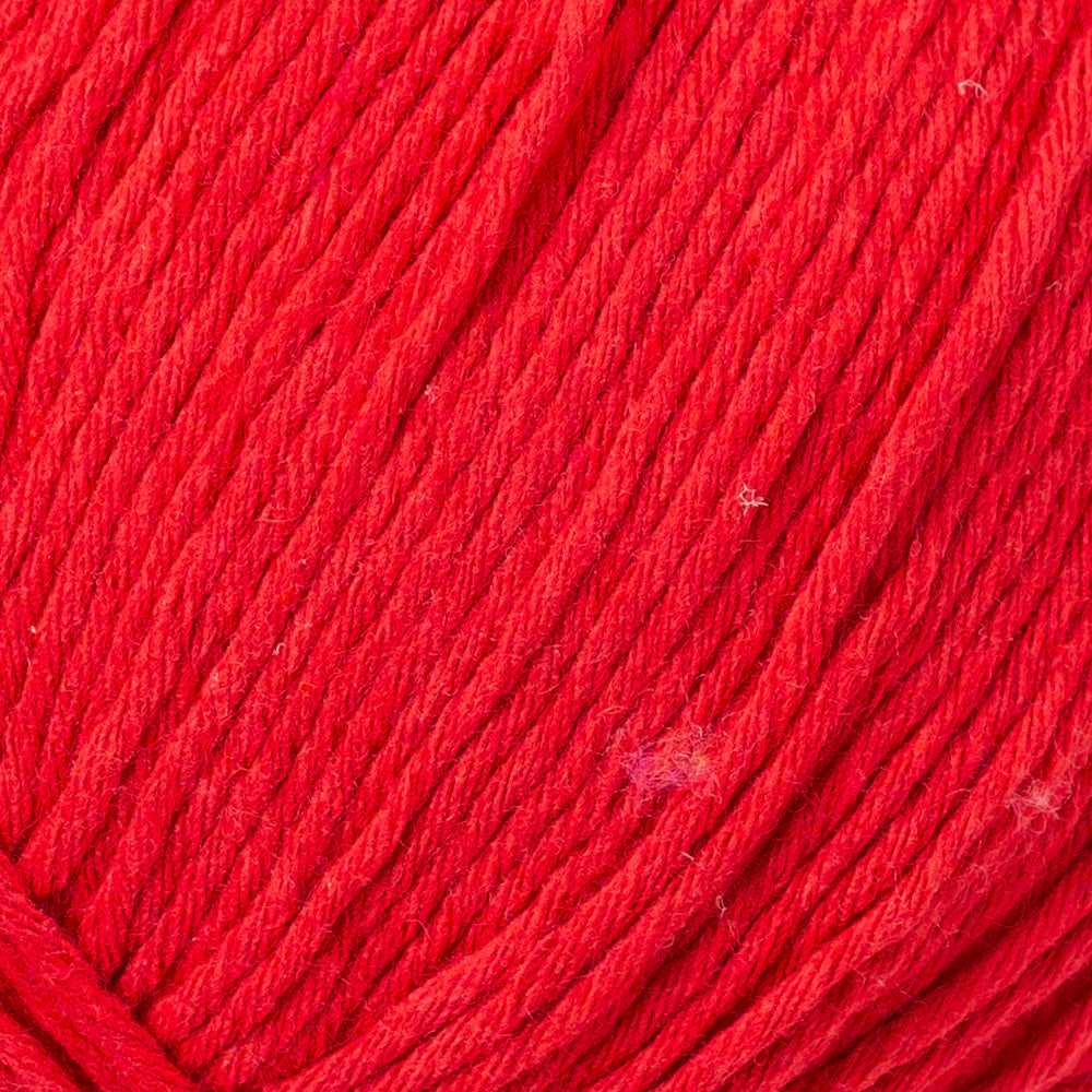 Loren Natural Cotton Kırmızı El Örgü İpi - R003