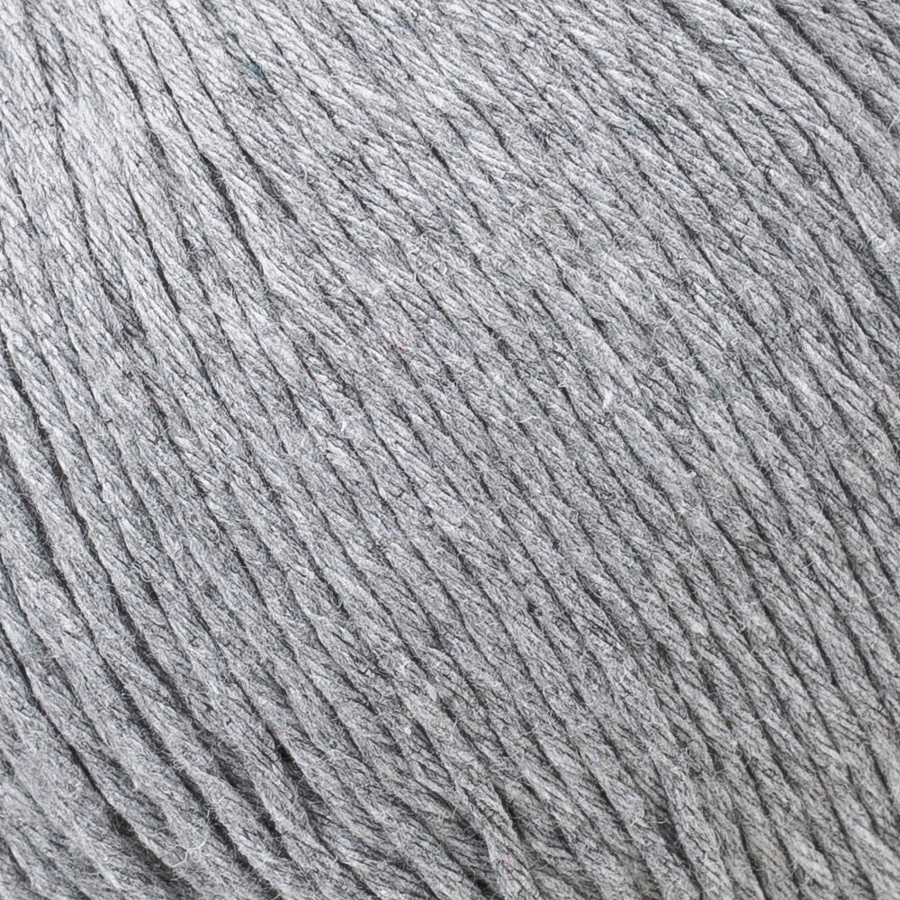 Loren Natural Cotton Gri El Örgü İpi - R079