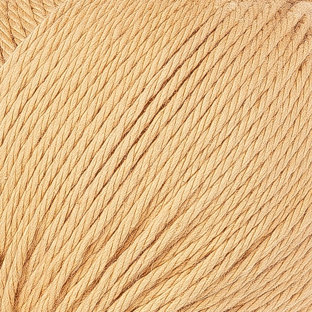 La Mia Pastel Cotton Koyu Bej El Örgü İpi - L177