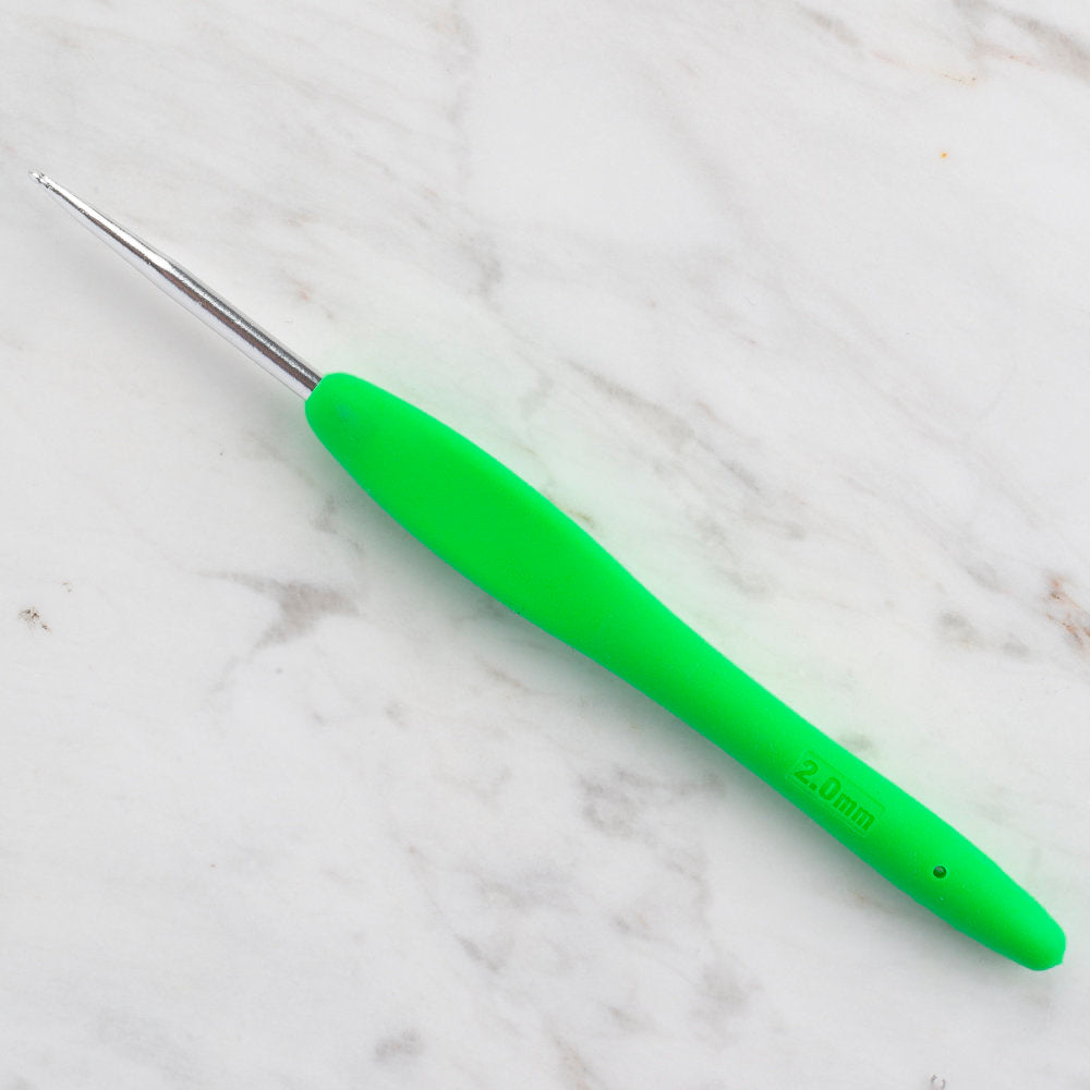 Loren Crafts 2 mm Yeşil Yün Tığ