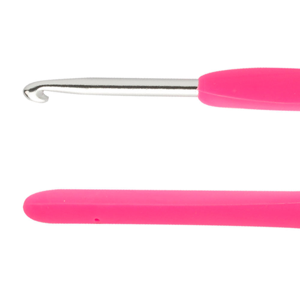Loren Crafts 4 mm Pembe Yün Tığ