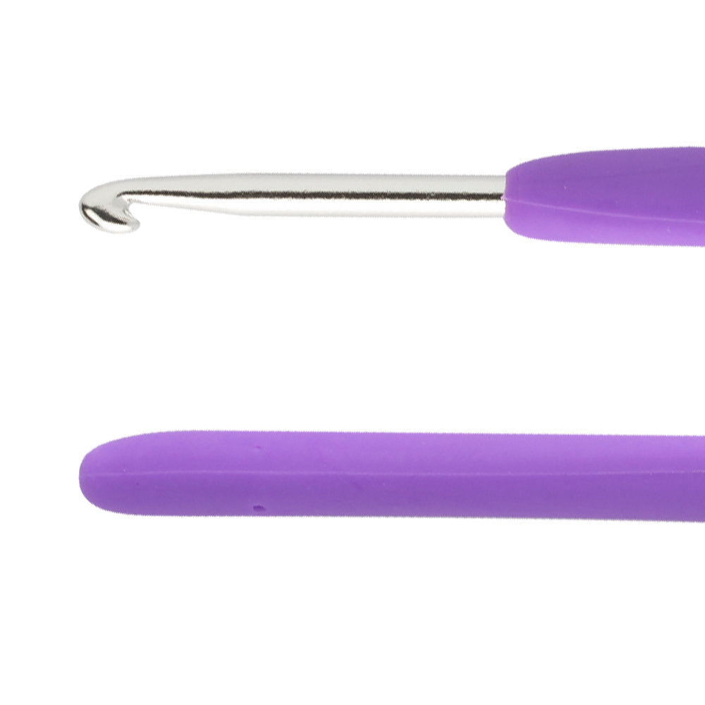 Loren Crafts 4 mm Mor Yün Tığ