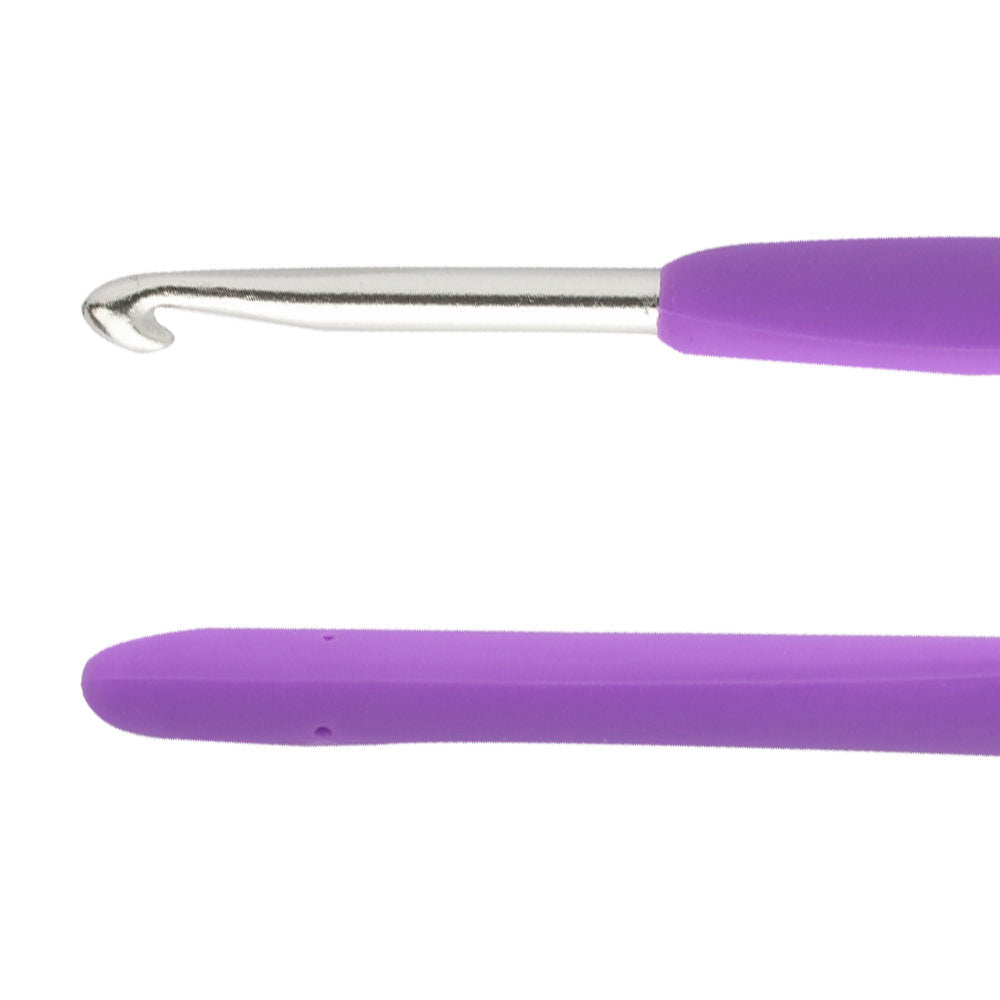 Loren Crafts 4.5 mm Mor Yün Tığ