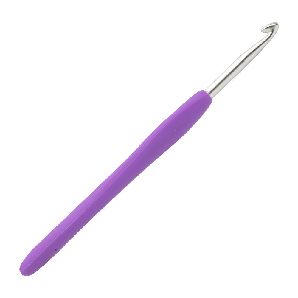 Loren Crafts 5 mm Mor Yün Tığ