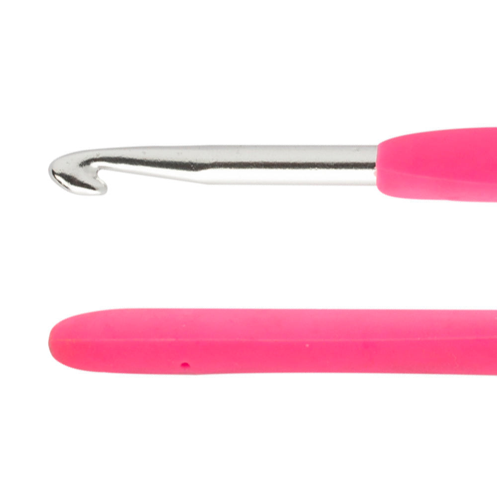 Loren Crafts 5 mm Pembe Yün Tığ