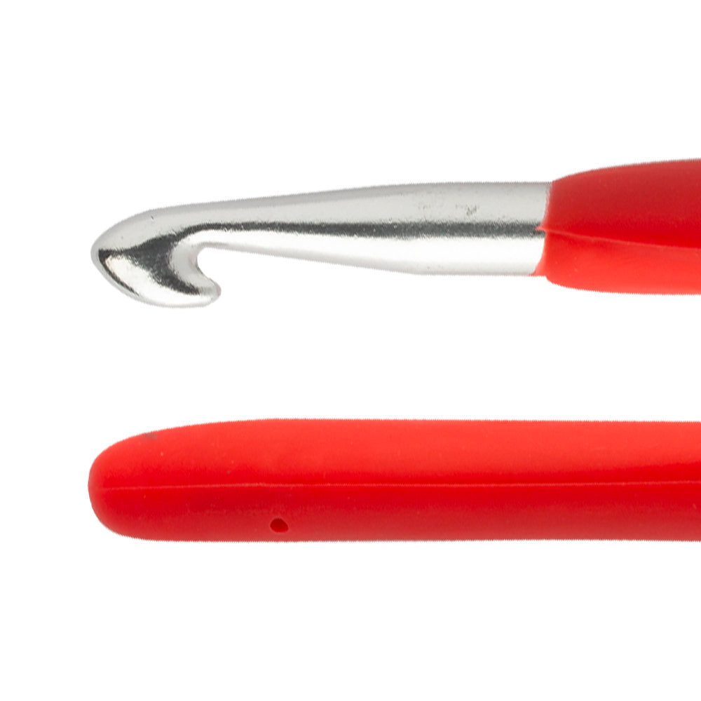 Loren Crafts 8 mm Kırmızı Yün Tığ