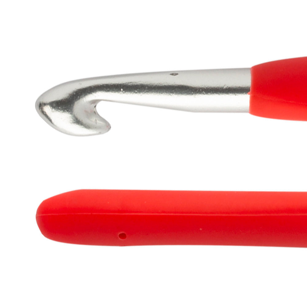 Loren Crafts 10 mm Kırmızı Yün Tığ