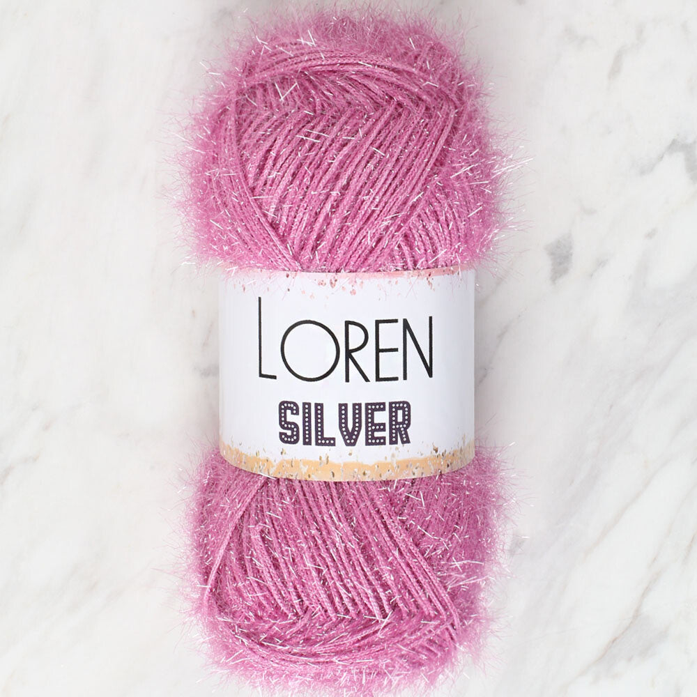 Loren Silver Gül Kurusu El Örgü İpi - RS0012