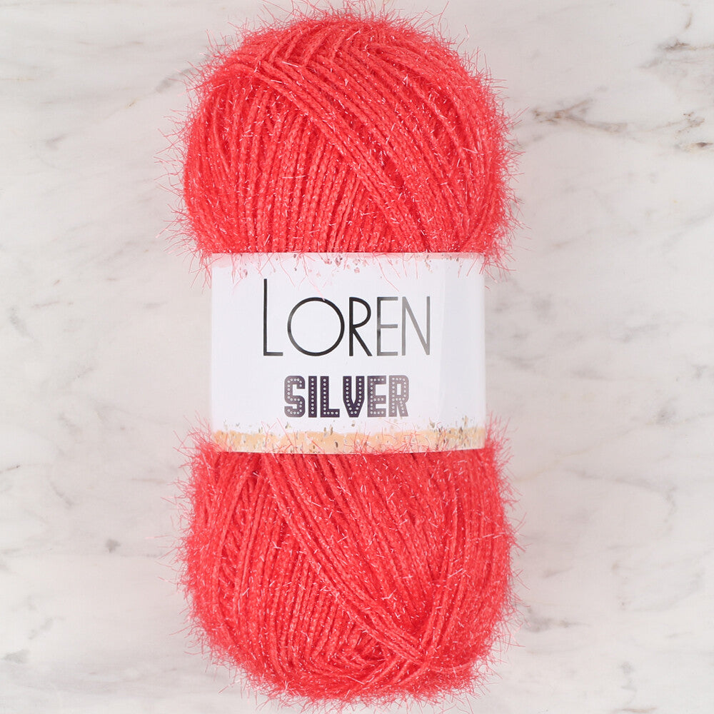 Loren Silver Nar Çiçeği El Örgü İpi - RS0017
