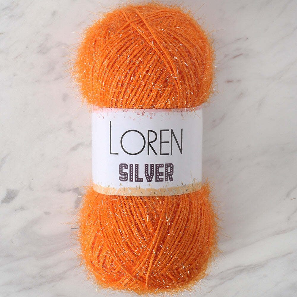 Loren Silver Turuncu El Örgü İpi - RS0103