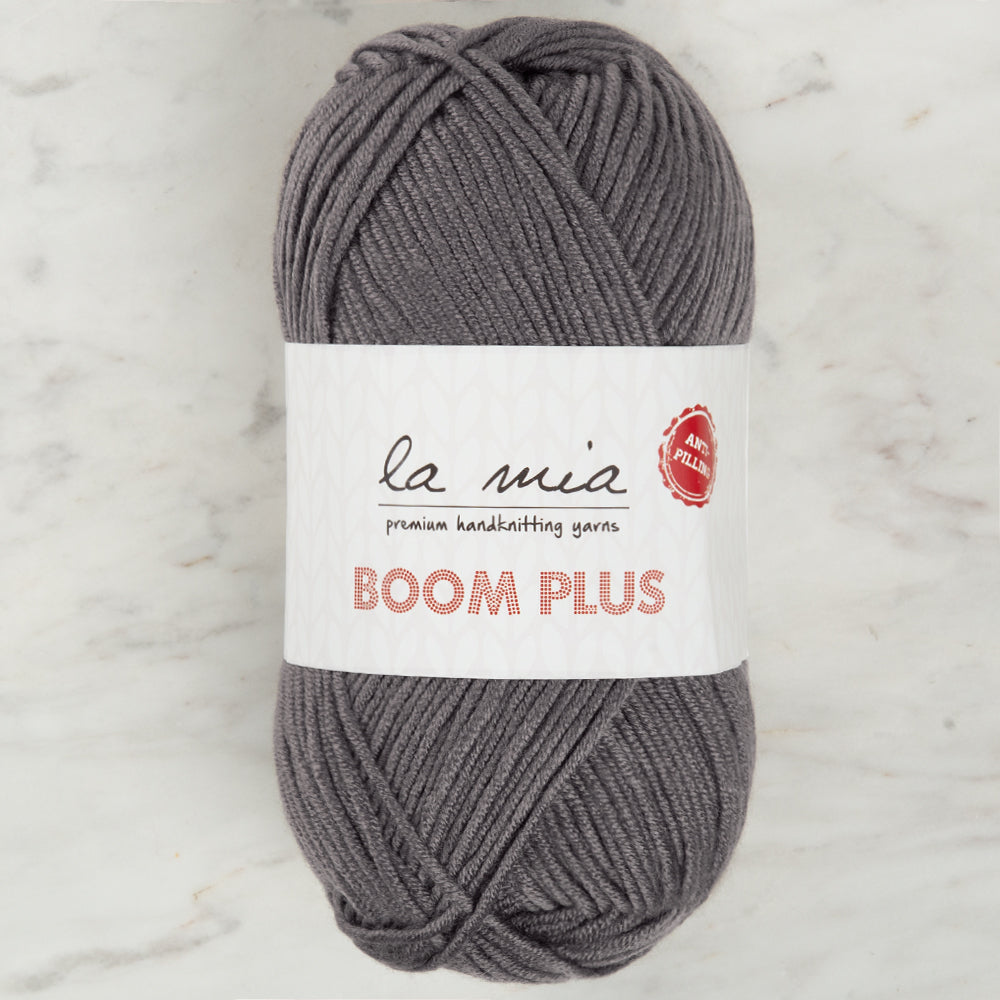 La Mia Boom Plus Gri El Örgü İpi -1921