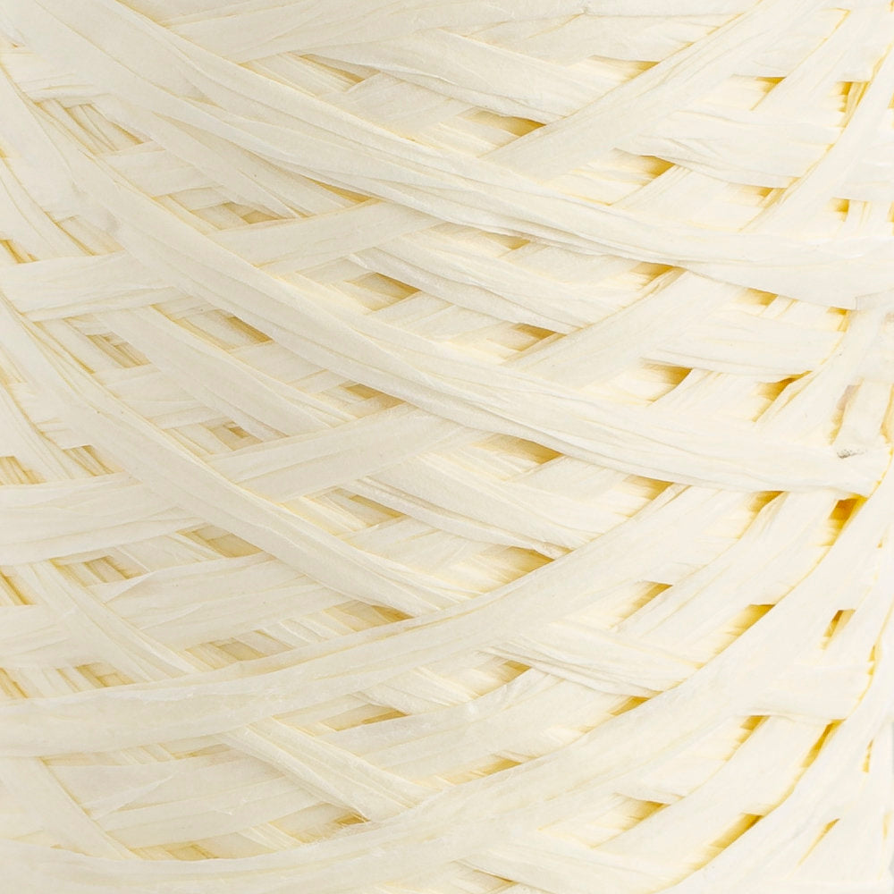 Loren Natural Raffia 90 gr Krem Kağıt İp - 2