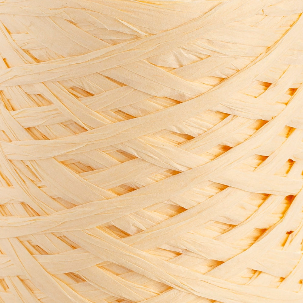 Loren Natural Raffia 90 gr Sarı Kağıt İp - 4