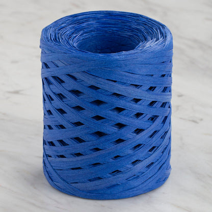 Loren Natural Raffia  90 gr  Saks Mavi Kağıt İp - 24