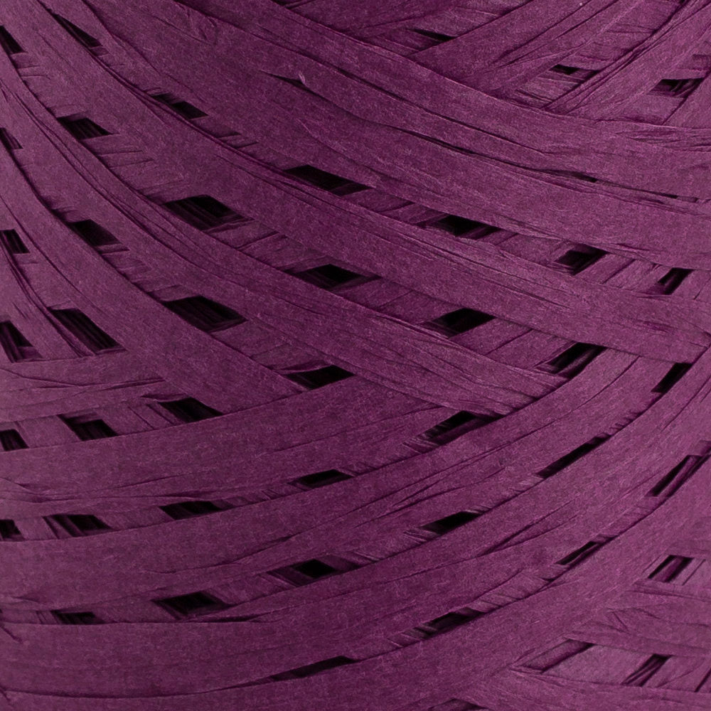 Loren Natural Raffia 90 gr Mor Kağıt İp - 41