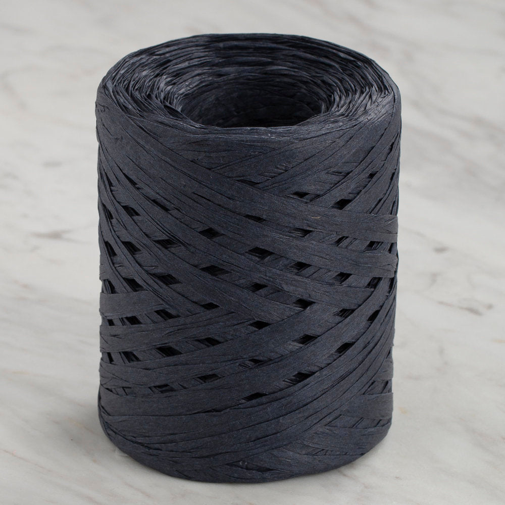 Loren Natural Raffia 90 gr Lacivert Kağıt İp - 44