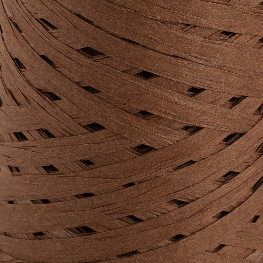 Loren Natural Raffia 90 gr Kahverengi Kağıt İp - 77