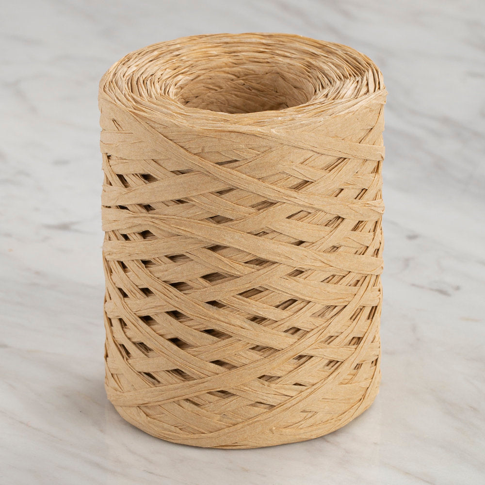 Loren Natural Raffia 90 gr Bej Kağıt İp - 69