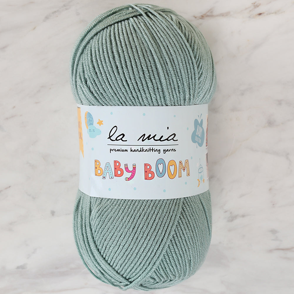 La Mia Baby Boom Yeşil El Örgü İpi - 493