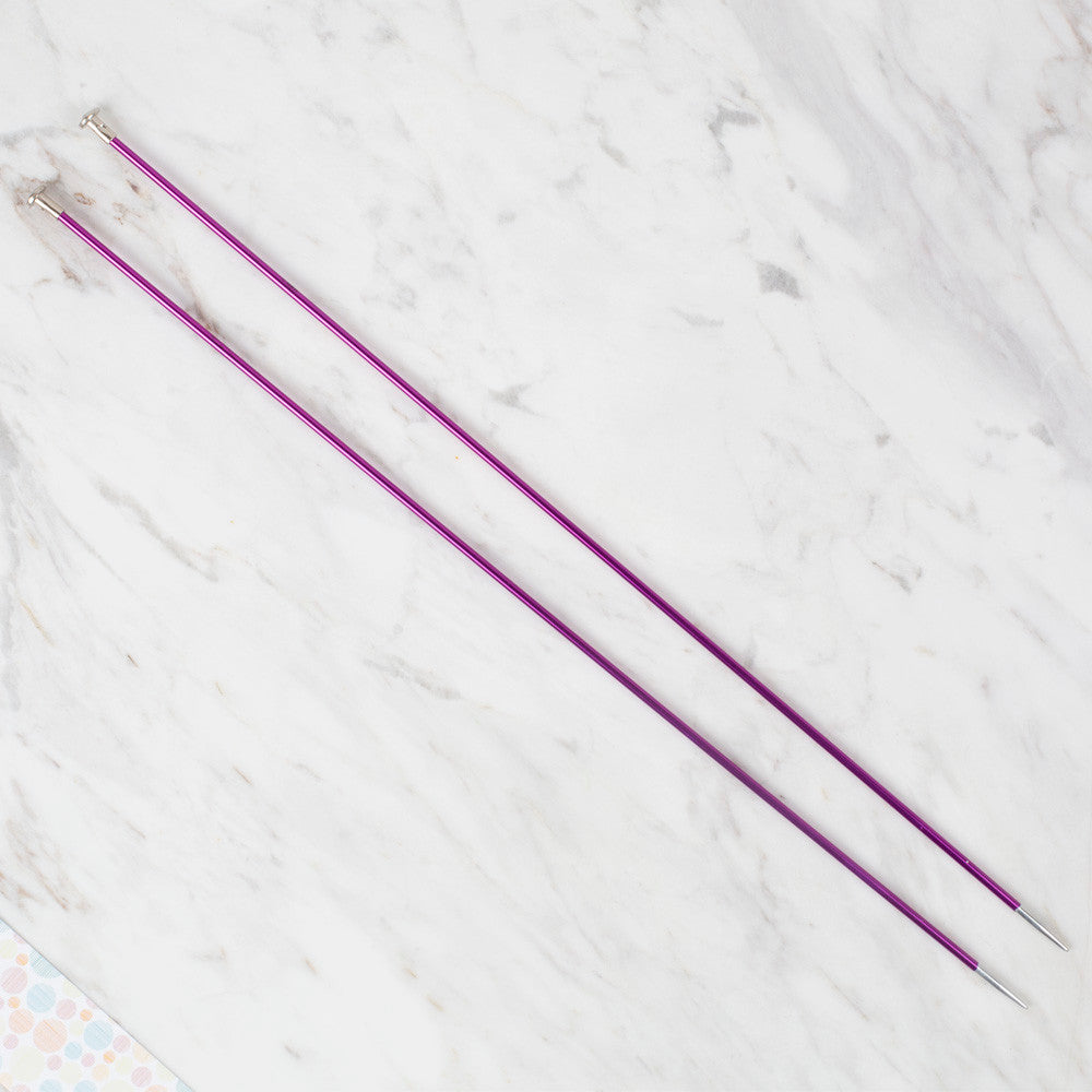 Loren Crafts Rythm 3mm Mor Renkli Metal Örgü Şişi