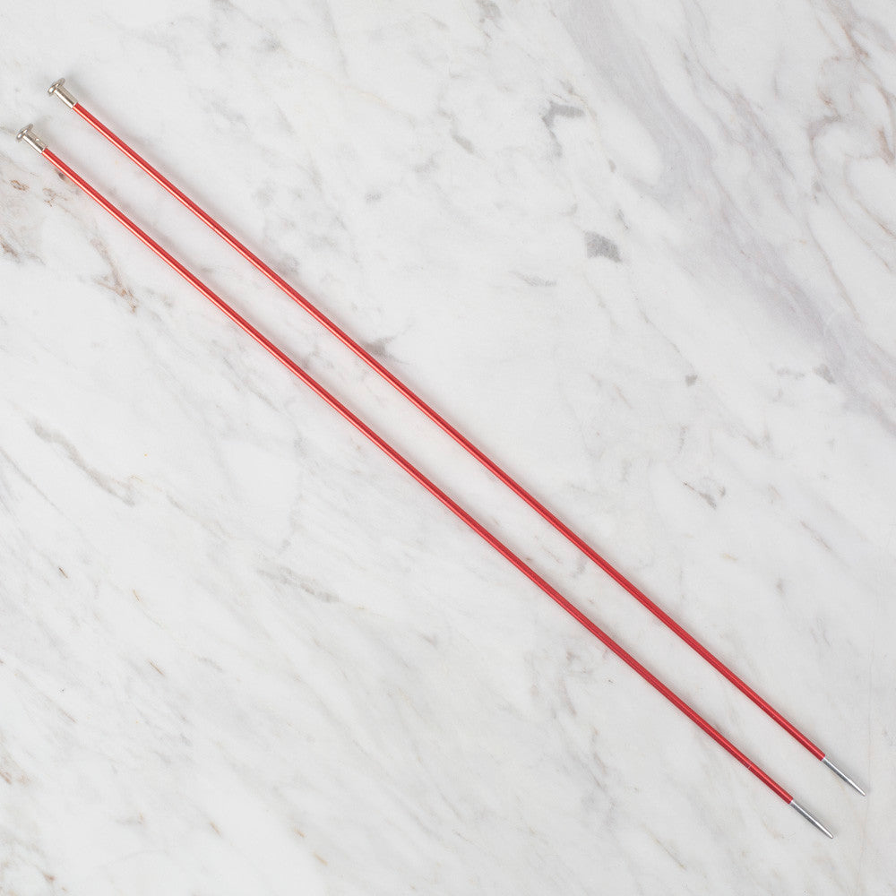 Loren Crafts Rythm 3mm Kırmızı Renkli Metal Örgü Şişi