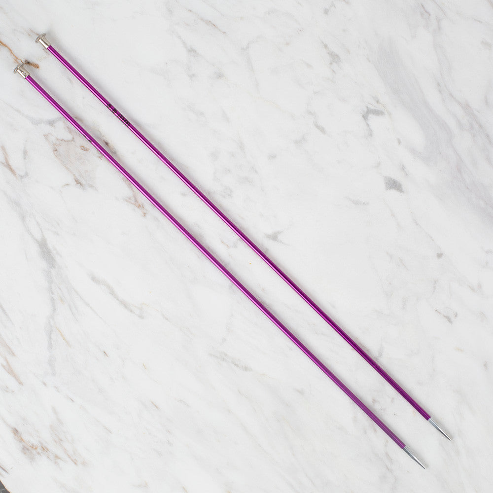 Loren Crafts Rythm 3,5mm Mor Renkli Metal Örgü Şişi