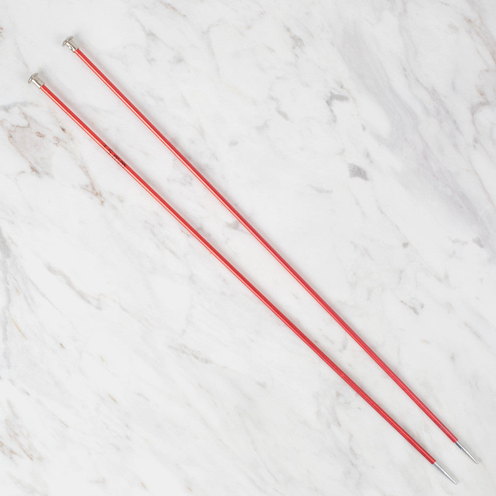 Loren Crafts Rythm 3,5mm Kırmızı Renkli Metal Örgü Şişi