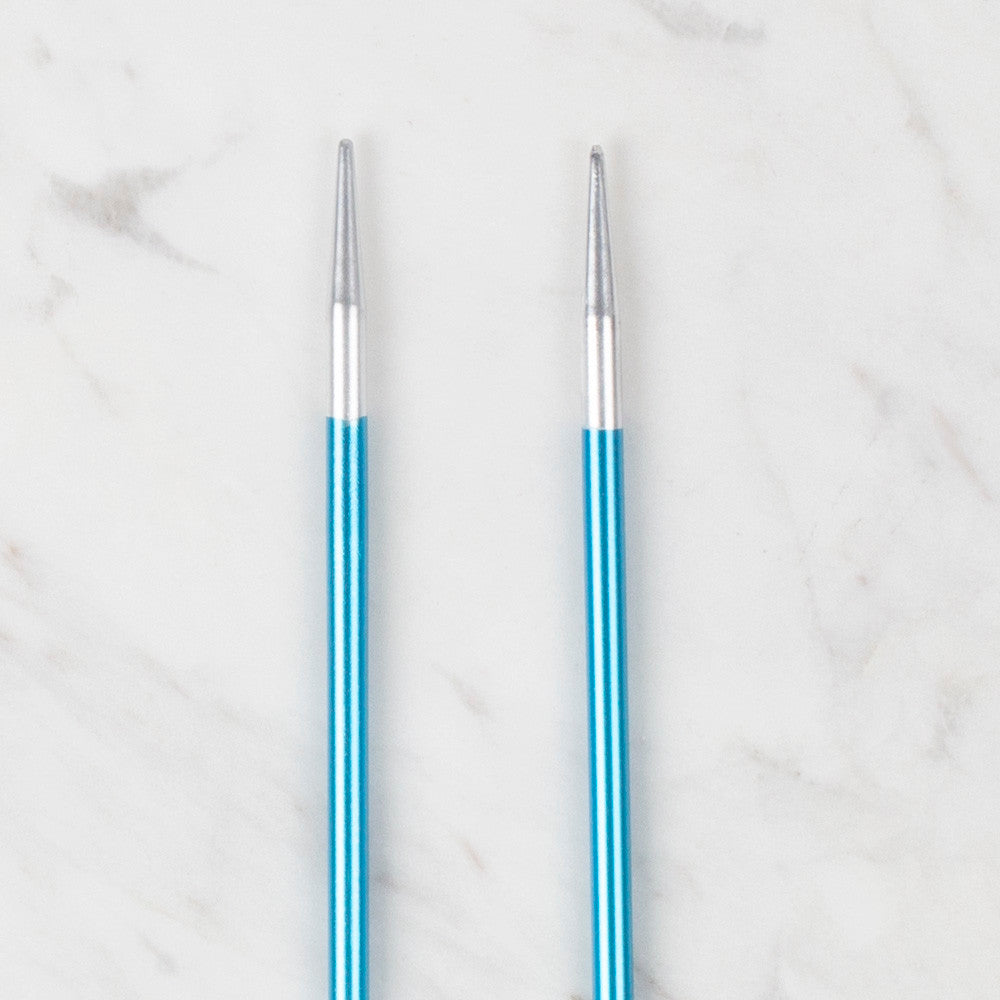 Loren Crafts Rythm 4mm Mavi Renkli Metal Örgü Şişi