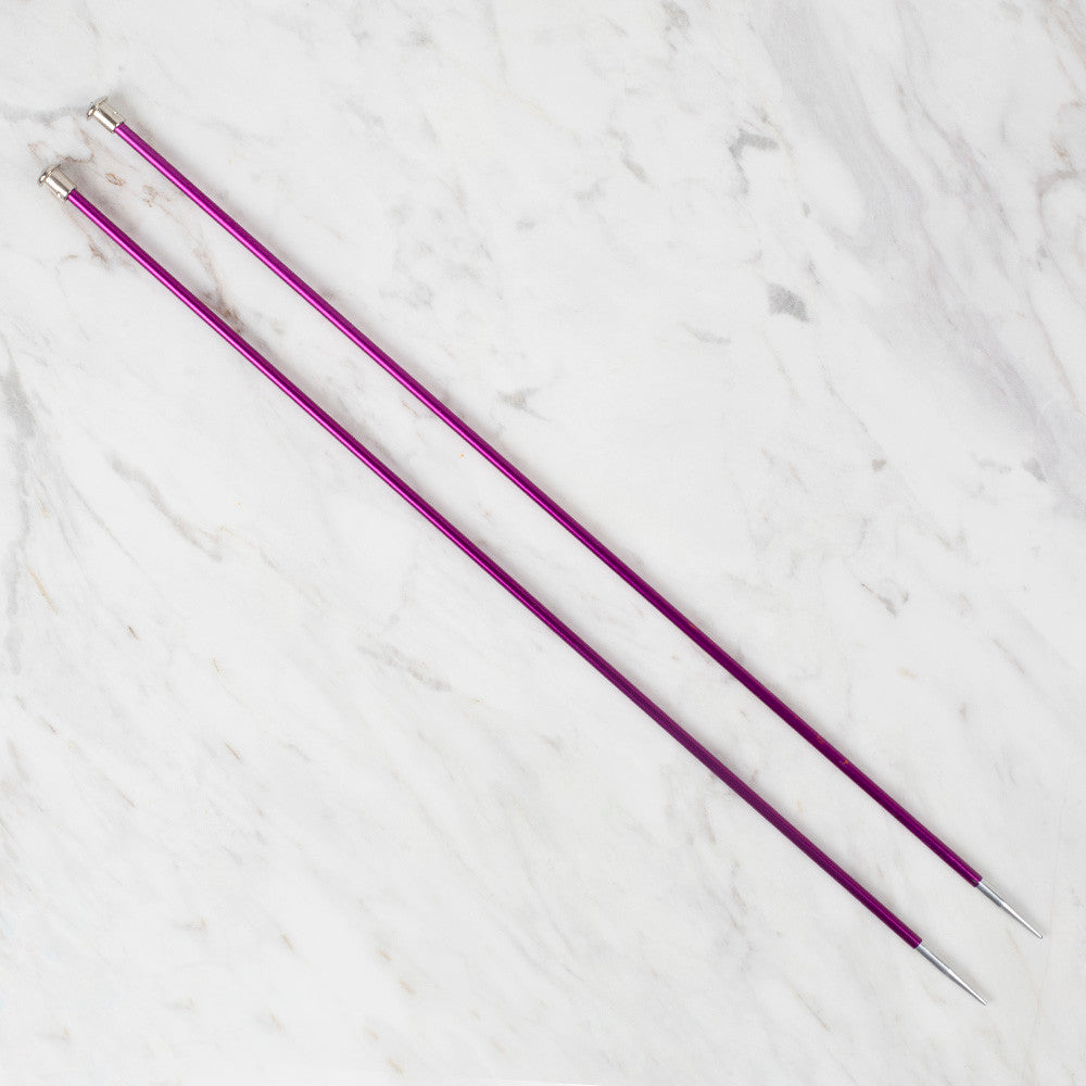 Loren Crafts Rythm 4mm Mor Renkli Metal Örgü Şişi