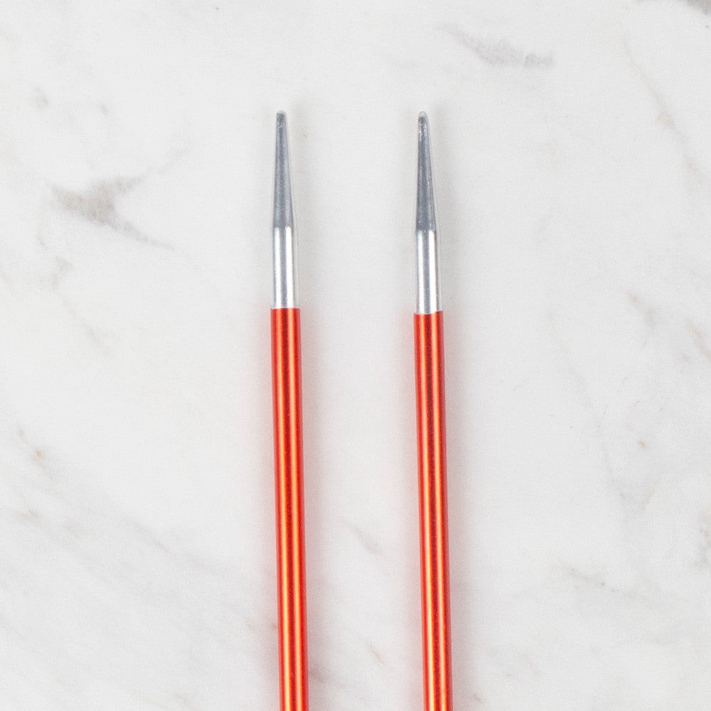 Loren Crafts Rythm 4mm Kırmızı Renkli Metal Örgü Şişi