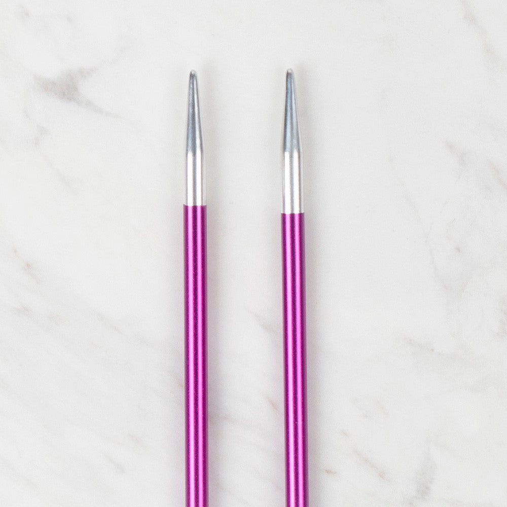 Loren Crafts Rythm 4,5mm Mor Renkli Metal Örgü Şişi