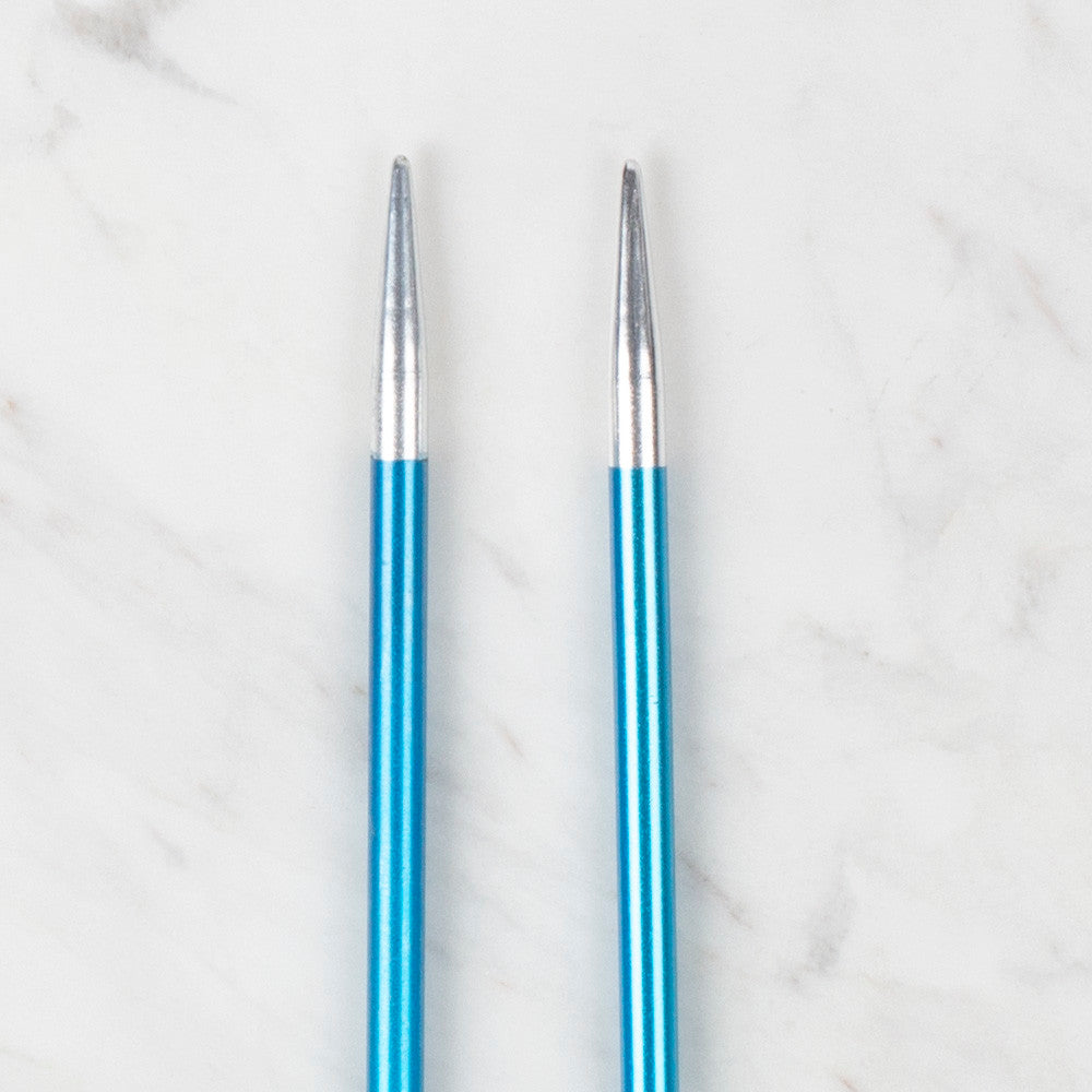 Loren Crafts Rythm 5mm Mavi Renkli Metal Örgü Şişi