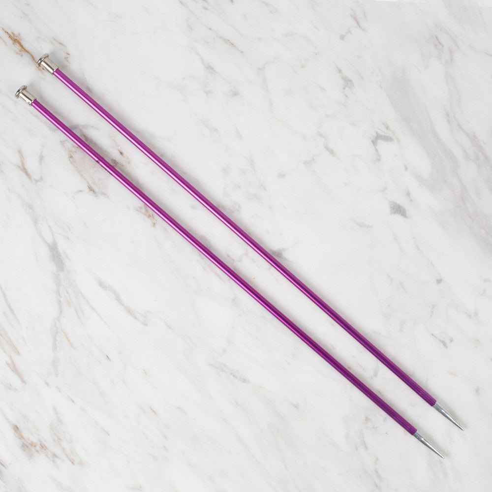 Loren Crafts Rythm 5mm Mor Renkli Metal Örgü Şişi