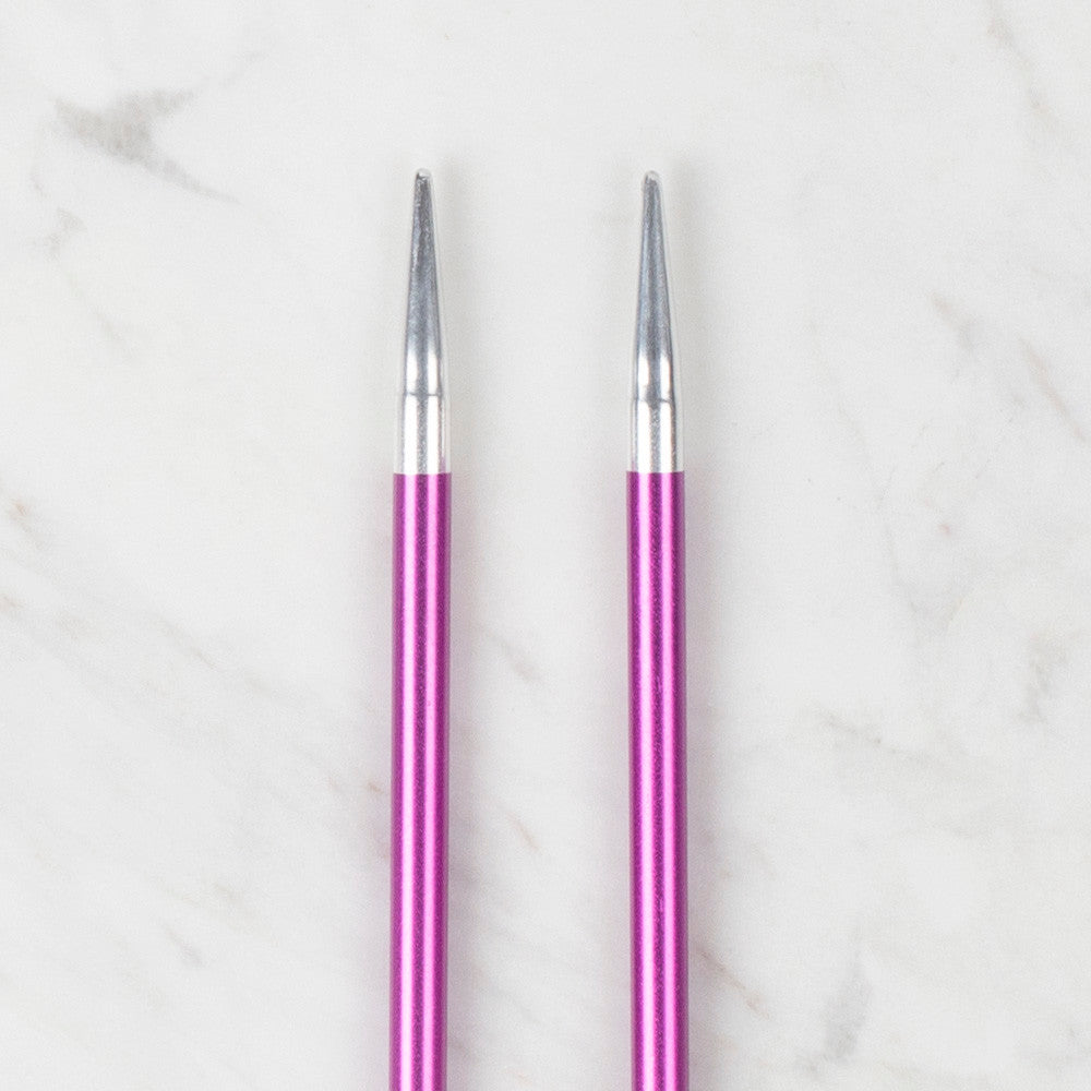 Loren Crafts Rythm 5mm Mor Renkli Metal Örgü Şişi