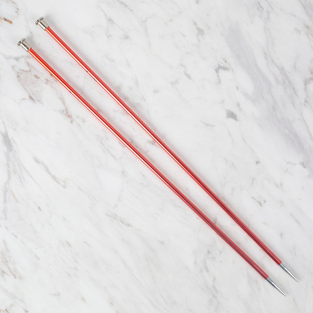 Loren Crafts Rythm 5mm Kırmızı Renkli Metal Örgü Şişi