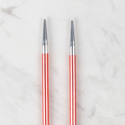 Loren Crafts Rythm 5mm Kırmızı Renkli Metal Örgü Şişi