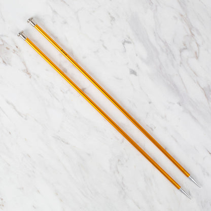 Loren Crafts Rythm 6mm Sarı Renkli Metal Örgü Şişi