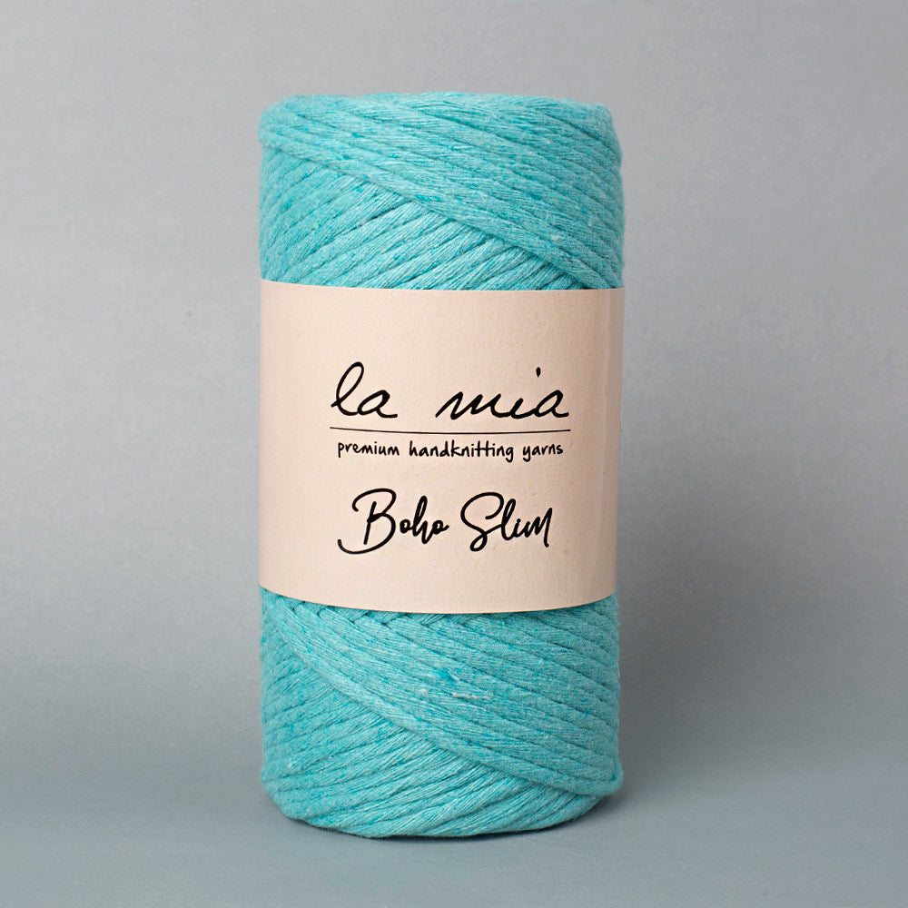 La Mia Boho Slim Mint El Örgü İpi - L157