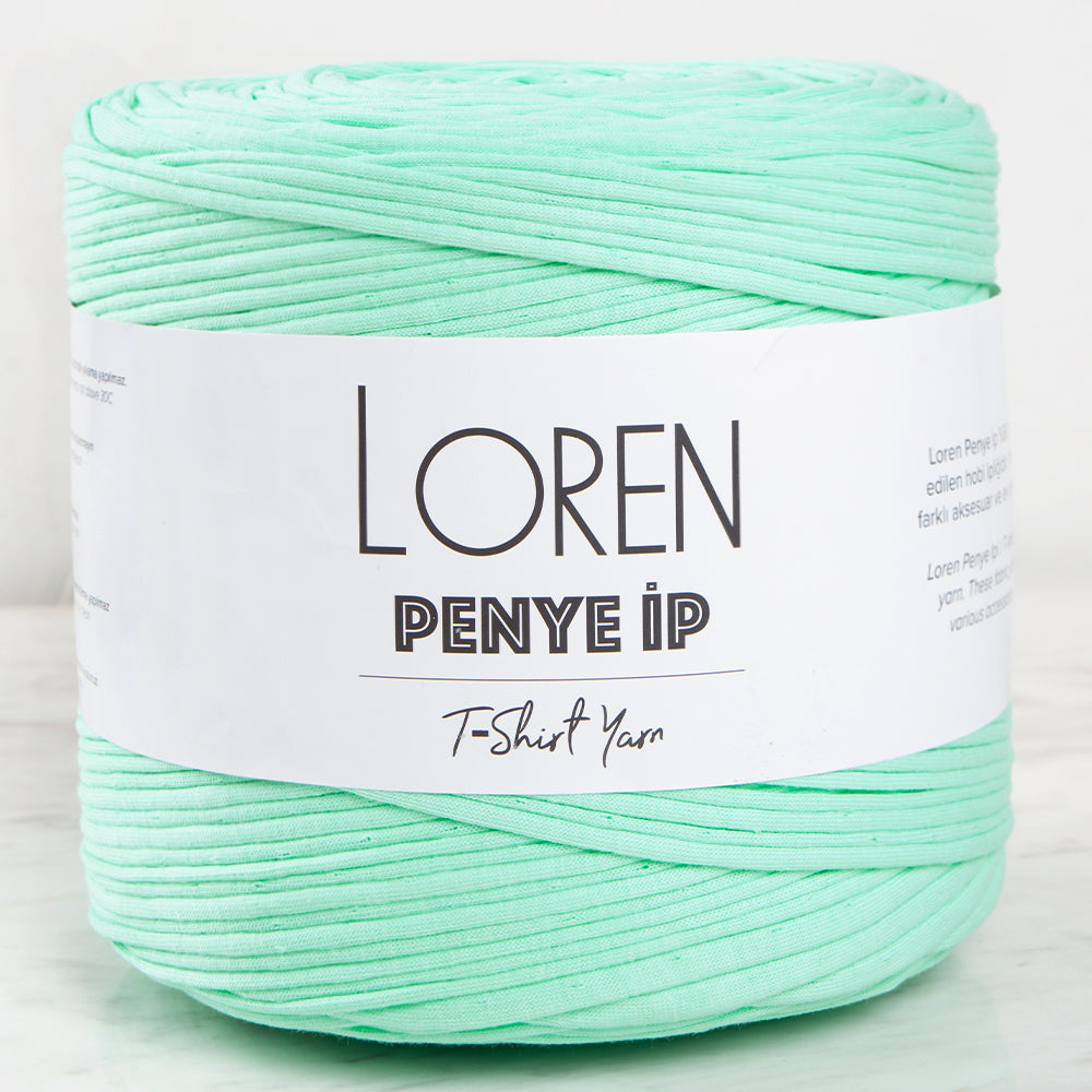 Loren Penye Kumaş El Örgü İpi Yeşil - 45
