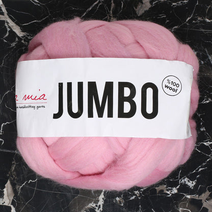 La mia Jumbo Pembe Dev Yün El Örgü İpi - J14