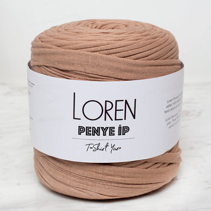 Loren Penye Kumaş El Örgü İpi Bej - 28