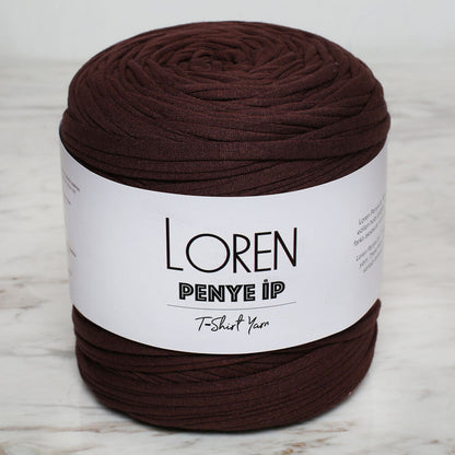 Loren Penye Kumaş El Örgü İpi Kahverengi - 84
