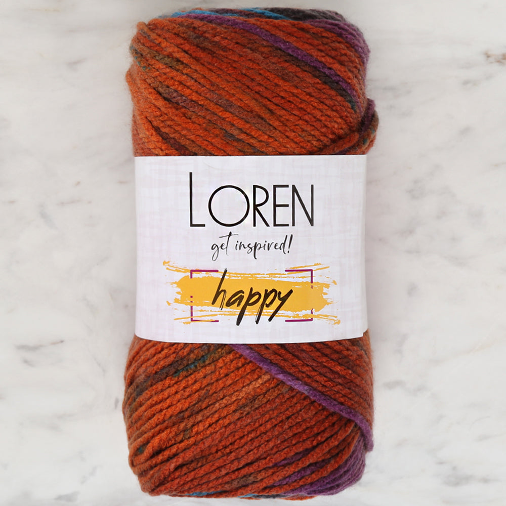 Loren Happy Ebruli El Örgü İpi - RH003