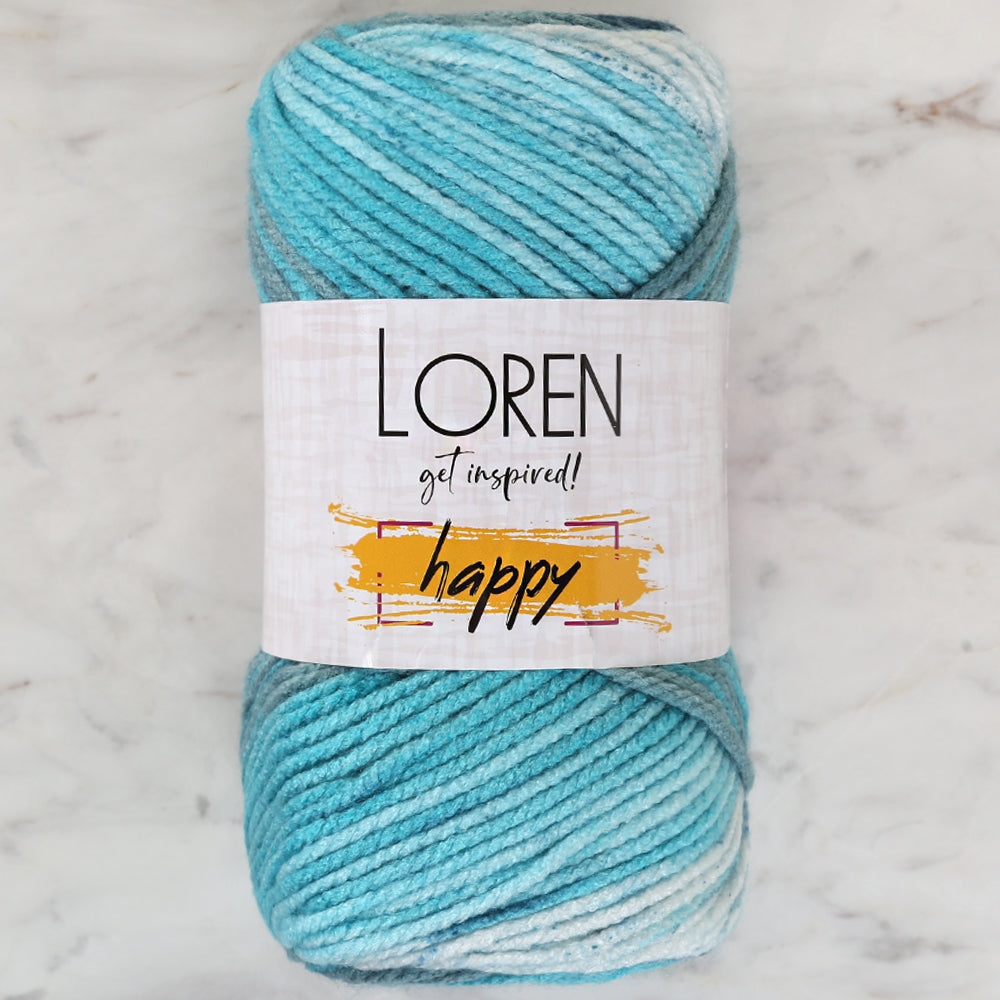 Loren Happy Ebruli El Örgü İpi - RH004