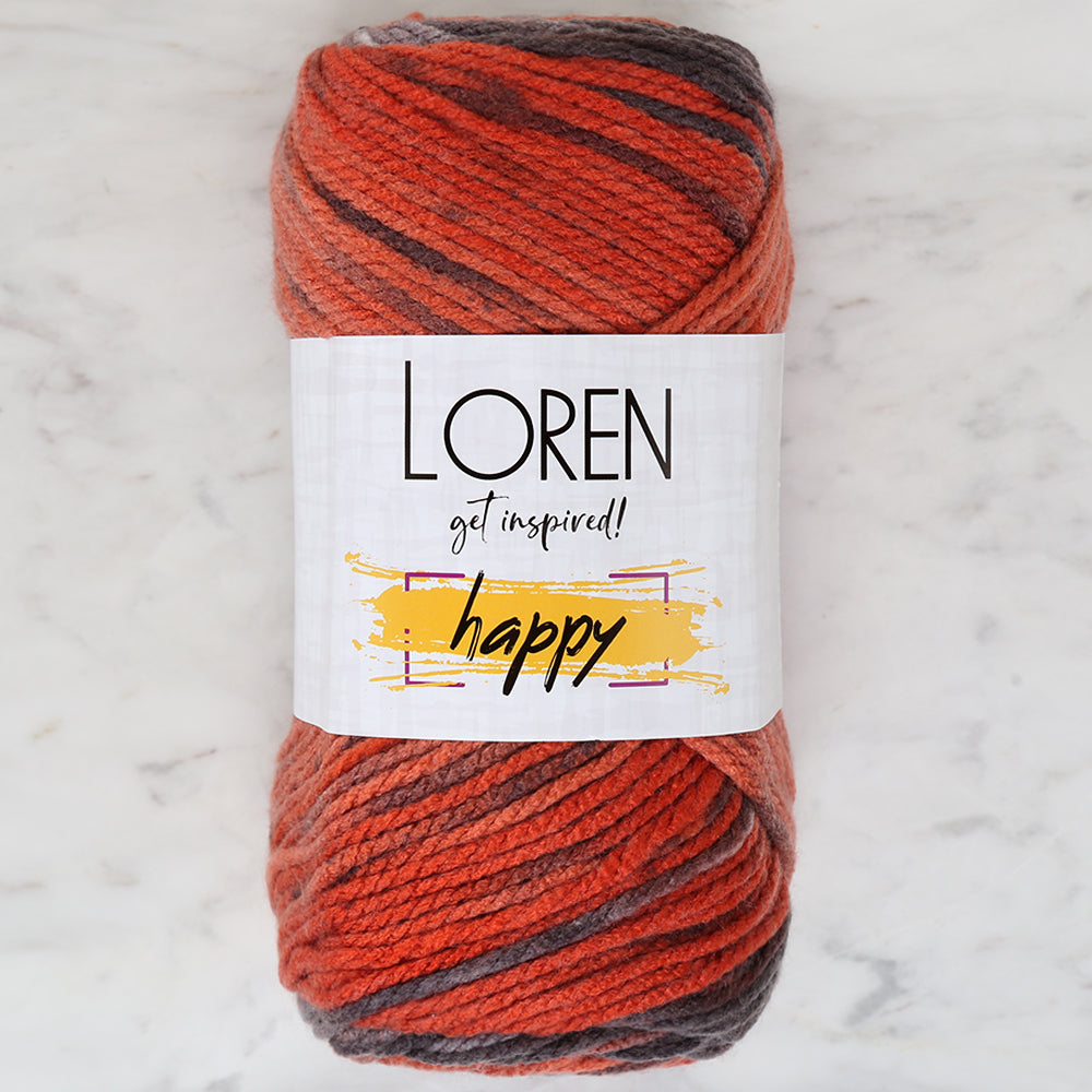 Loren Happy Ebruli El Örgü İpi - RH008