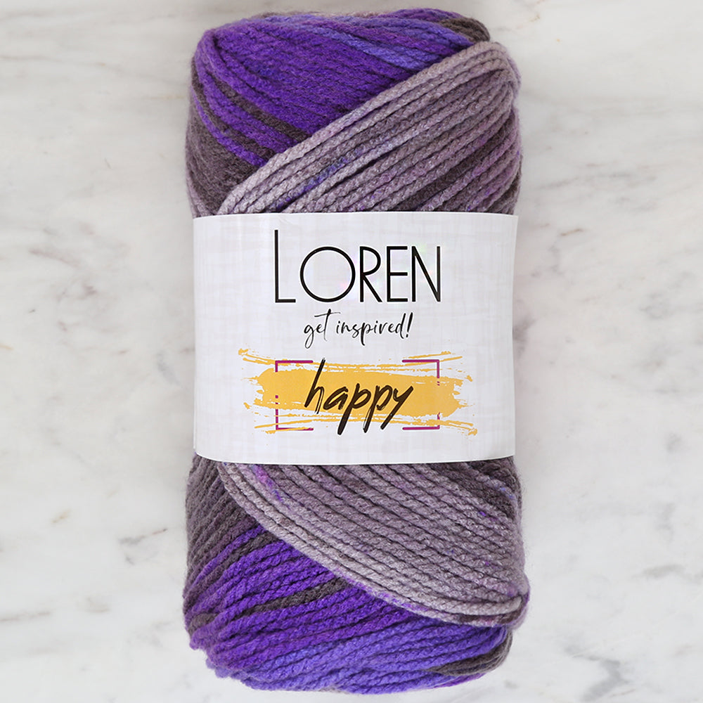 Loren Happy Ebruli El Örgü İpi - RH009