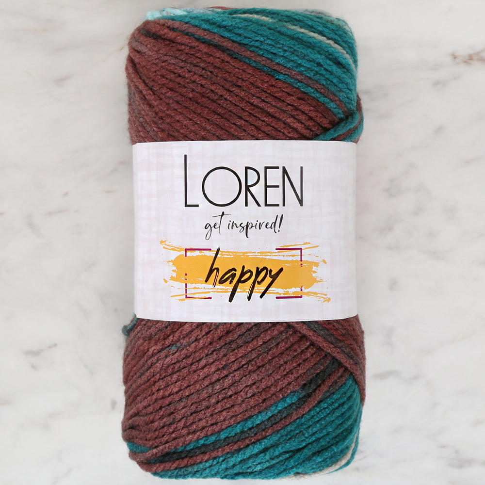 Loren Happy Ebruli El Örgü İpi - RH018