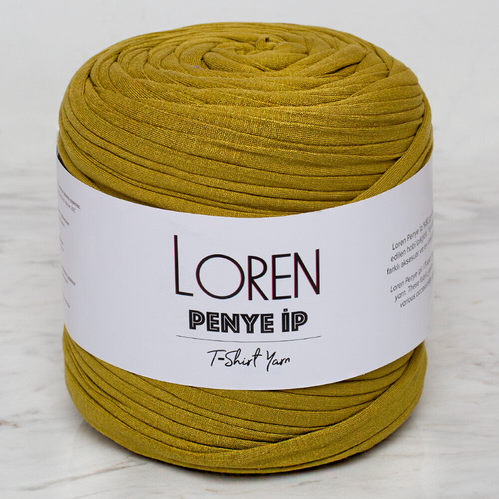 Loren Penye Kumaş El Örgü İpi Yeşil - 39